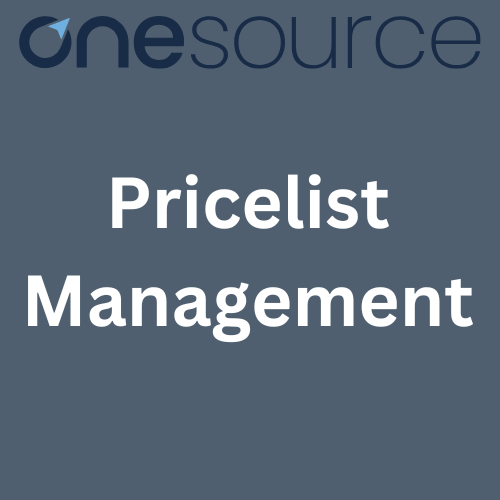Creating and Updating Pricelists
